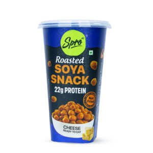 Roasted Soya Snack 22g Protein Cheese Ready To Eat